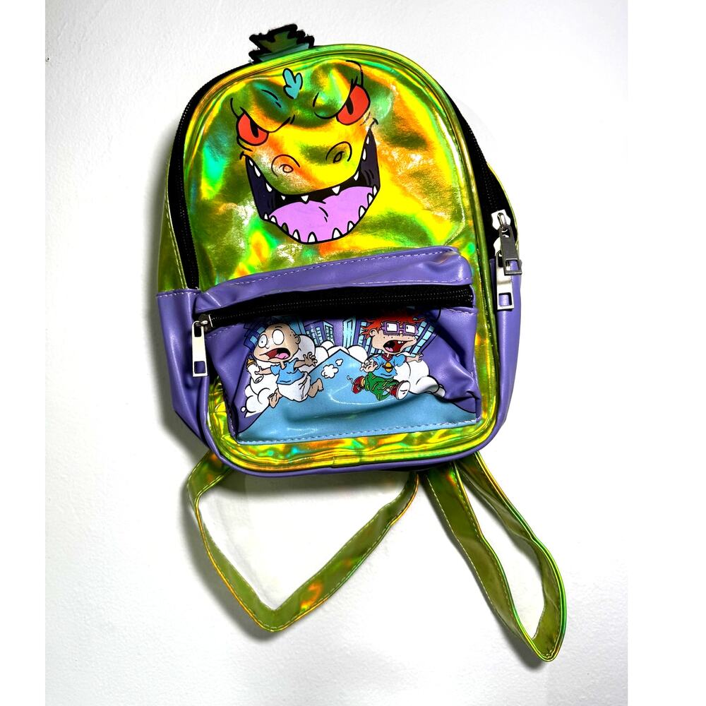 Nickelodeon Rugrats Reptar Holographic Mini Backpack - Picture 6 of 6